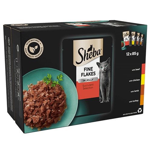 fine flakes in jelly - Product