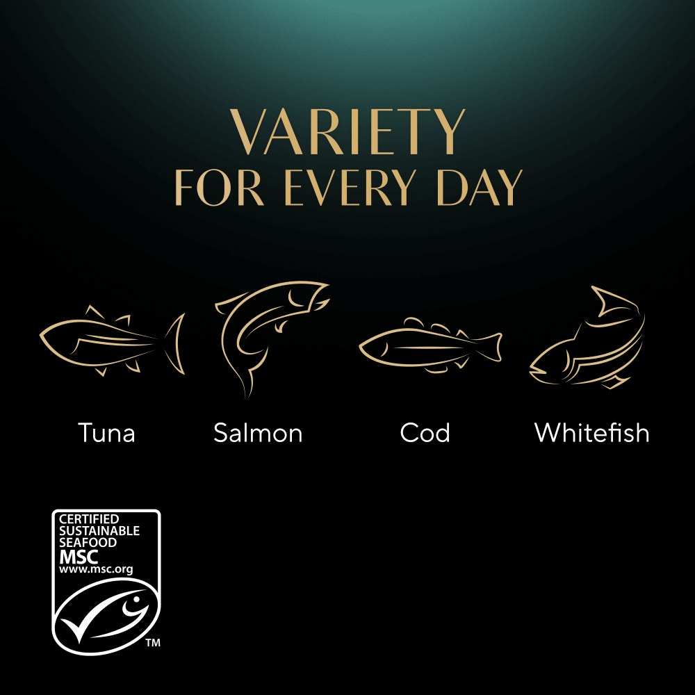 SHEBA®  Natures Collection Adult Cat Food Fish in Gravy 12 x 85g Pouch - 4