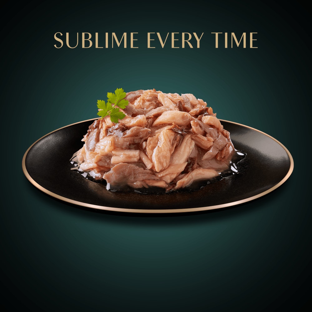 SHEBA Filets Adult Cat Food With Chicken,Tuna,Poultry,Salmon 6 x 60g Tray - 2