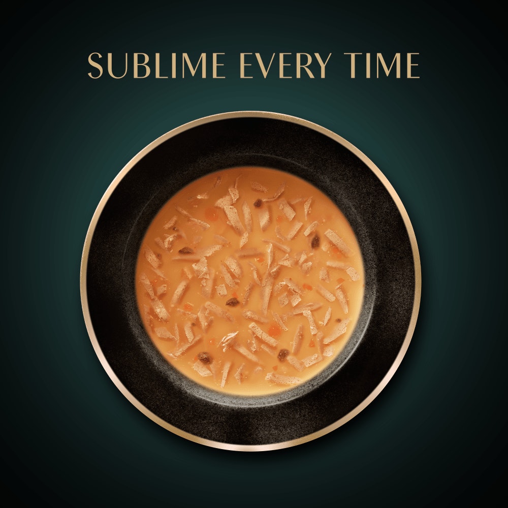 SHEBA Soup Adult Wet Cat Food Pouch with Tuna 4 x 40g - 2