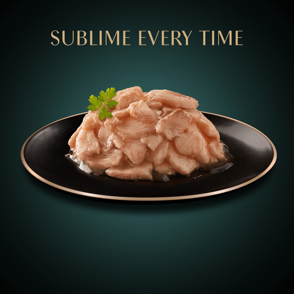 SHEBA Filets Adult Wet Cat Food With Whitefish in gravy 60g Tray - 2