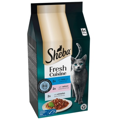 Fresh Cuisine Taste of Tokyo Wet Cat Food Fish in Gravy Pouch